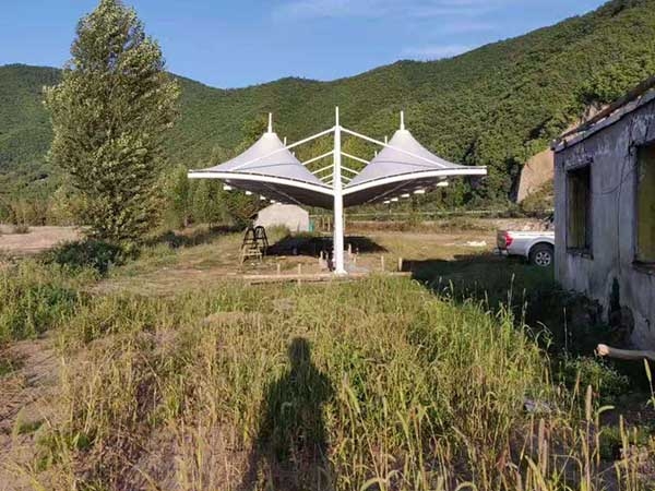 膜結(jié)構(gòu)遮陽棚